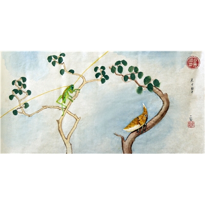 谢一鸣美术作品