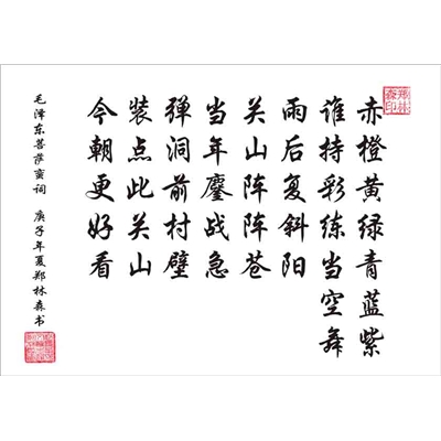 郑林森书法作品