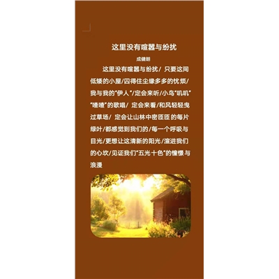 这里没有喧嚣与纷扰