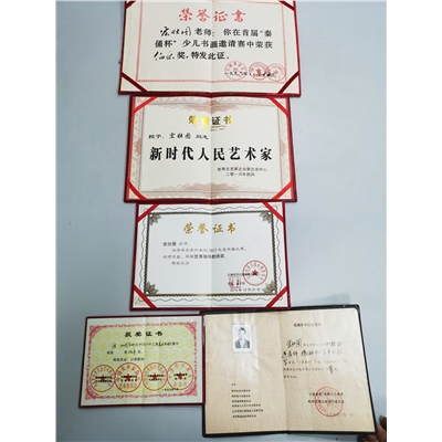 宏壮图荣誉证书