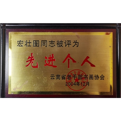 宏壮图荣誉证书
