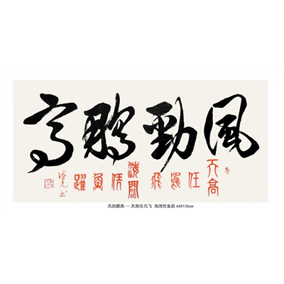 风劲鹏高64X136CM